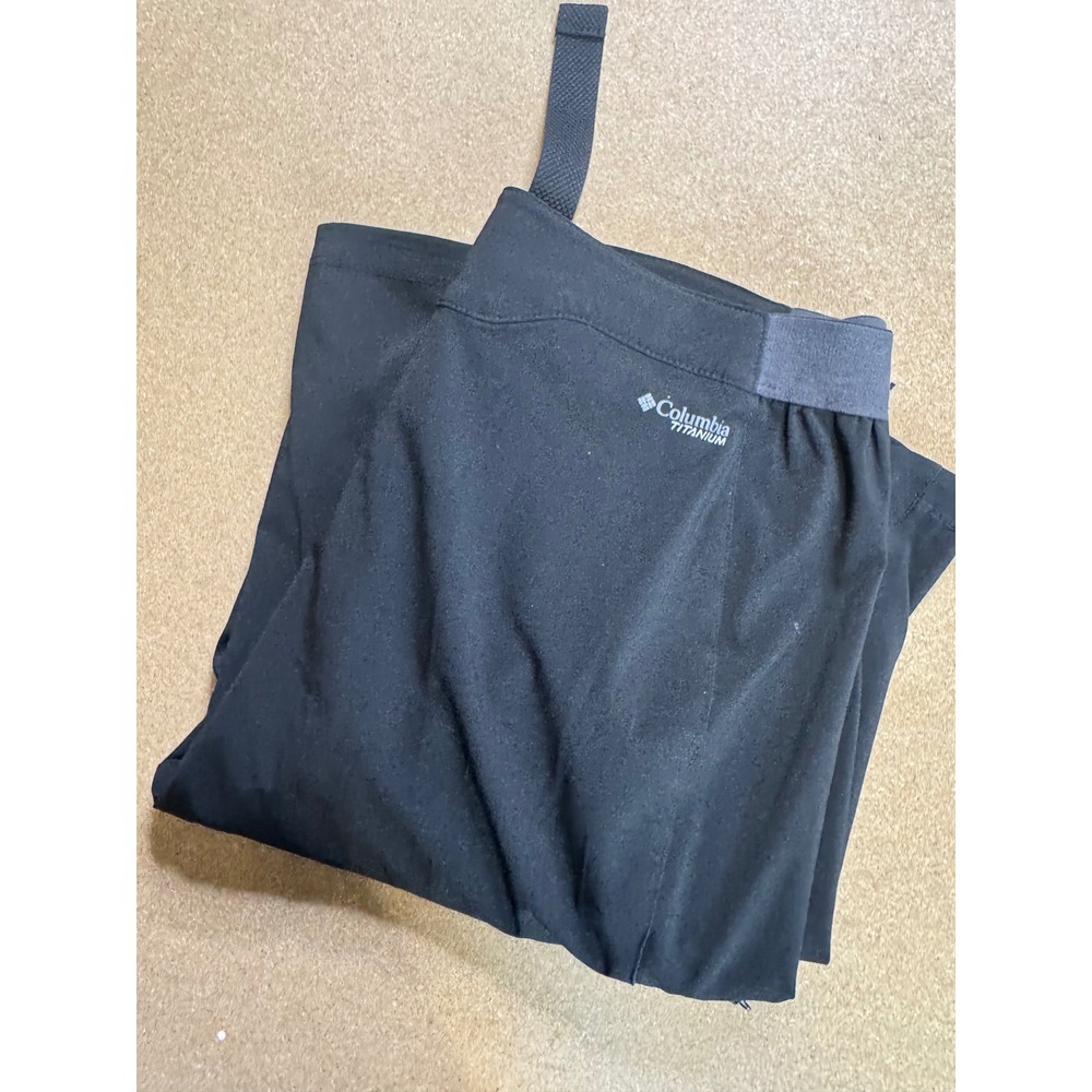 Columbia Titanium Womens Black Hiking‎ Outdoor Pants Size 8